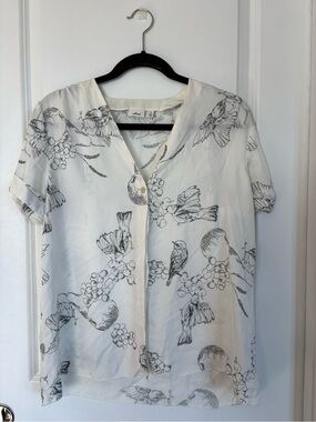 Wilfred sketch Short Sleeve Blouse